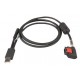 Zebra CBL-NGWT-USBCHG-01 USB A Negro